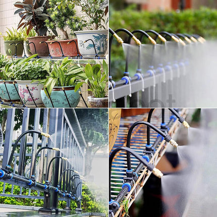 Drip Irrigation Kit with 360° Flexible Hose 1