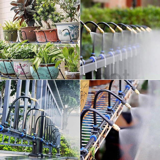 Drip Irrigation Kit with 360° Flexible Hose 1
