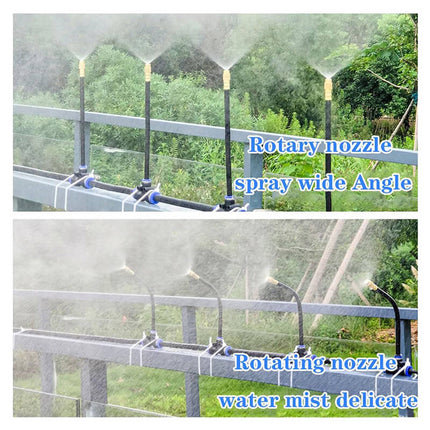 Drip Irrigation Kit with 360° Flexible Hose 2