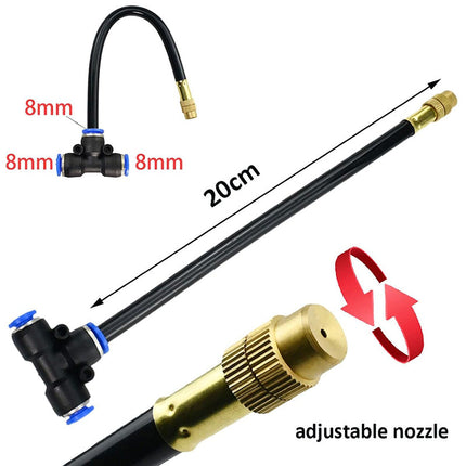 Drip Irrigation Kit with 360° Flexible Hose 4