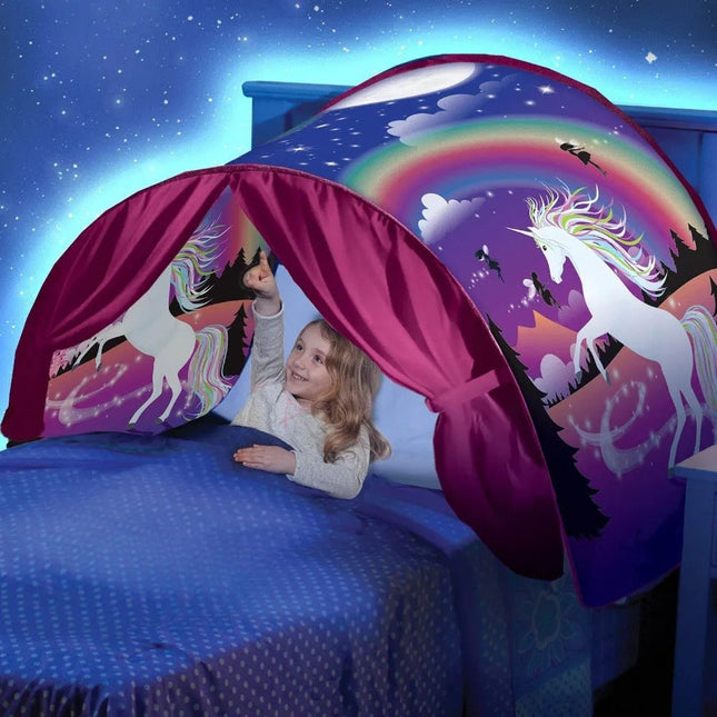 Children’s Bed Tent – Magical Sleep Dome with Easy Installation & Breathable Fabric