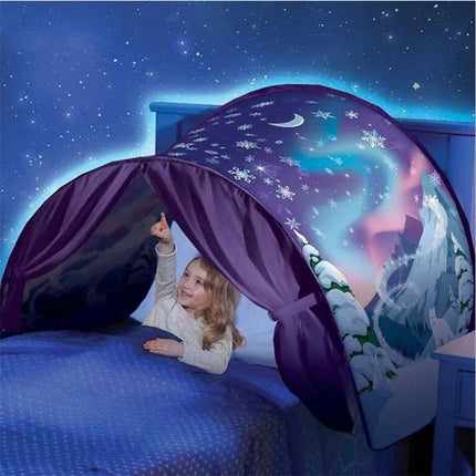 Children’s Bed Tent – Magical Sleep Dome with Easy Installation & Breathable Fabric