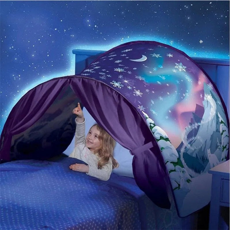 Children’s Bed Tent – Magical Sleep Dome with Easy Installation & Breathable Fabric
