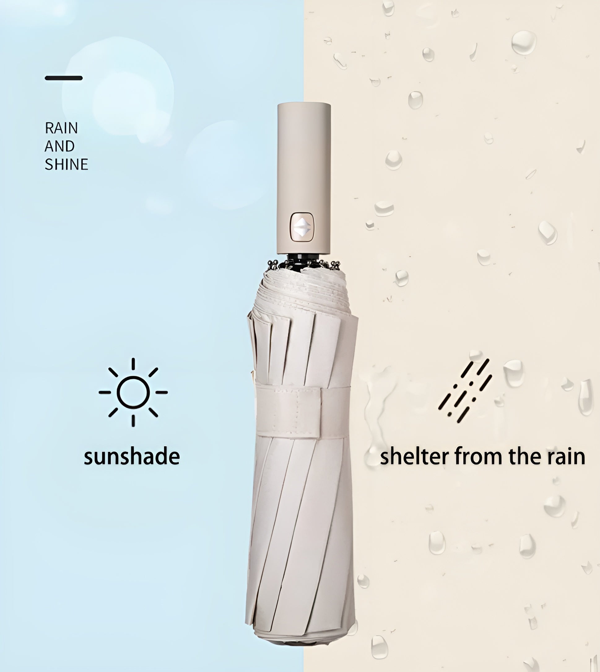 Durable Umbrella with UV Protection - StormShield 8