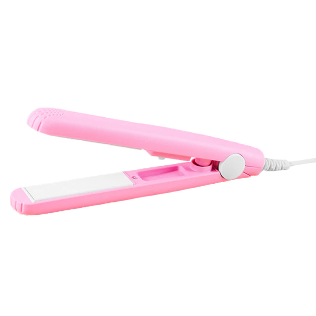 Mini Styler Cheveux Céramique – Outil Compact 2-en-1 Bouclage & Lissage pour Voyage