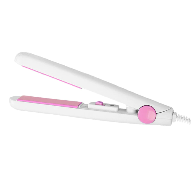 Mini Styler Cheveux Céramique – Outil Compact 2-en-1 Bouclage & Lissage pour Voyage