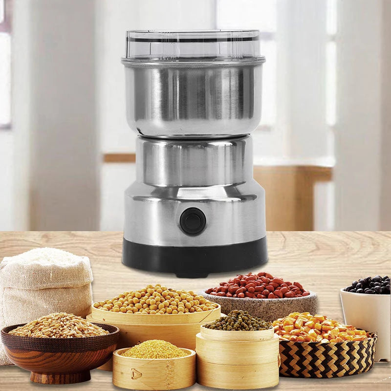 Electric Coffee & Spice Grinder – Stainless Steel 1