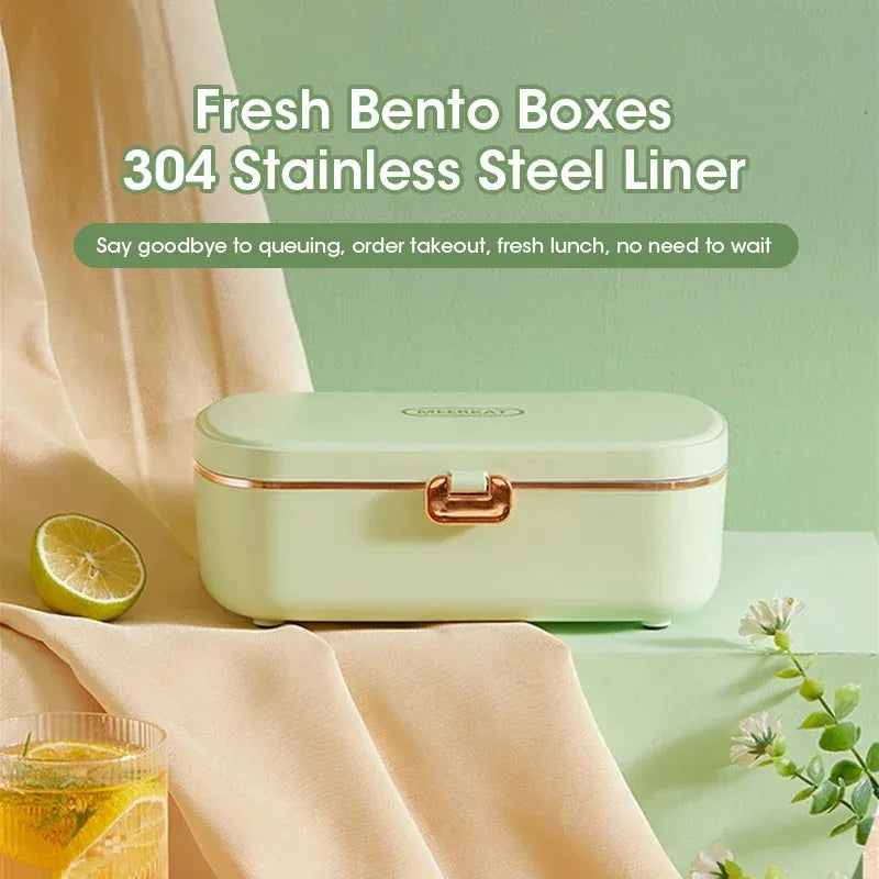 Electric Lunchbox – 900 ml Stainless Steel Container with 36W Heater 2