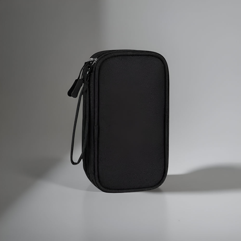 Electronics Organizer Travel Storage Case Fabric Portable Design 1
