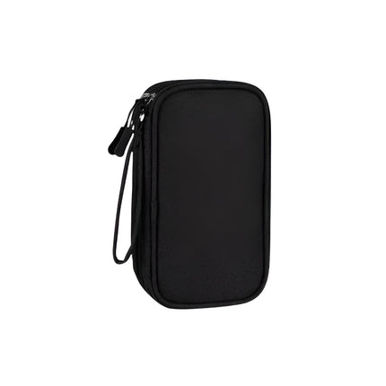 Electronics Organizer Travel Storage Case Fabric Portable Design 2