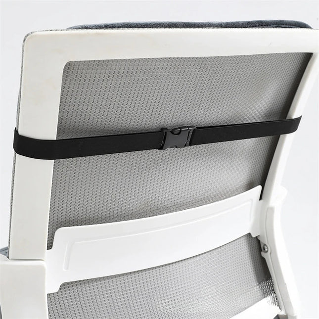 Elektrisch Verwarmd Zitkussen 45x90cm met Slimme Timer en Rugleuning, Grijs 4