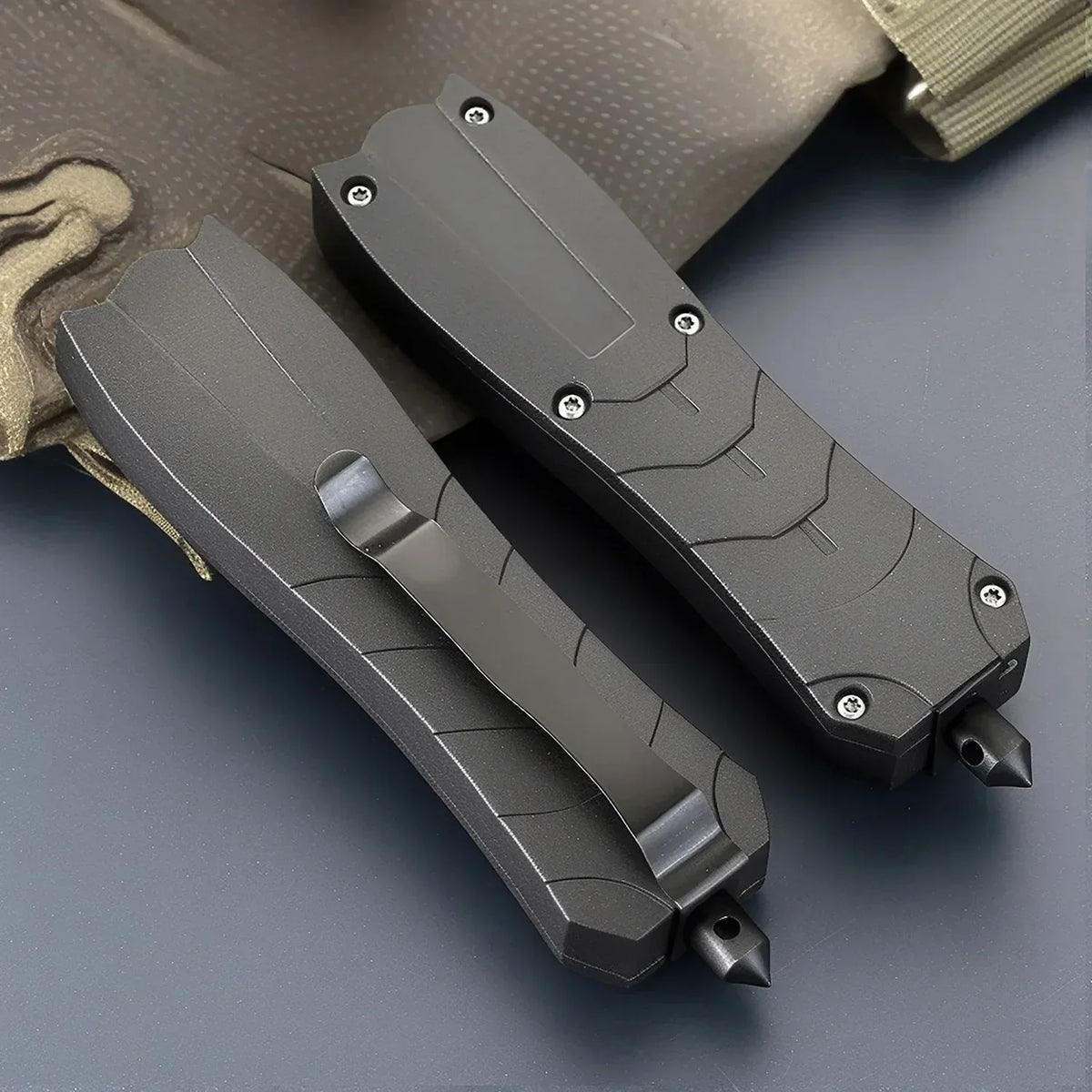 Ergonomic EDC Multitool Knife with Stainless Steel Blade for Self Defense 4