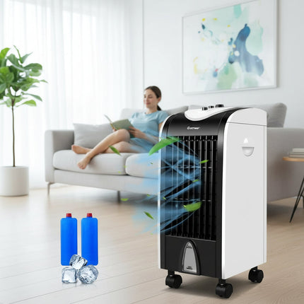 Evaporative Portable Swamp Cooler Compact Refillable 0