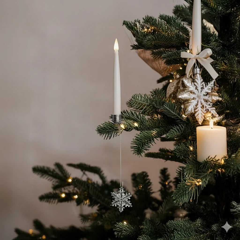 EverGlow™ Christmas Tree Candles 5