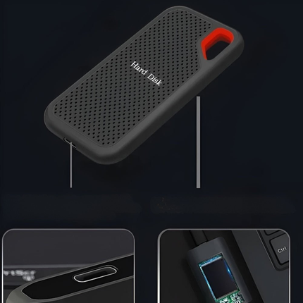 External Hard Drive Portable SSD High-Speed Data Storage 6