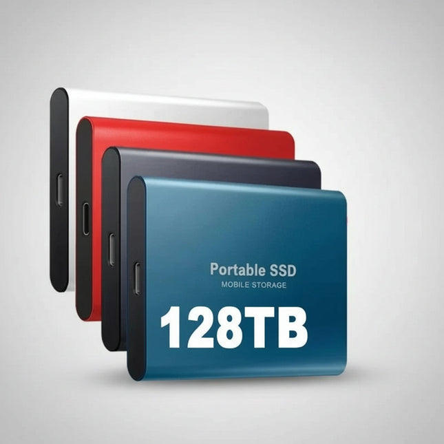 External Hard Drive Portable SSD High Speed USB Storage 128tb 0