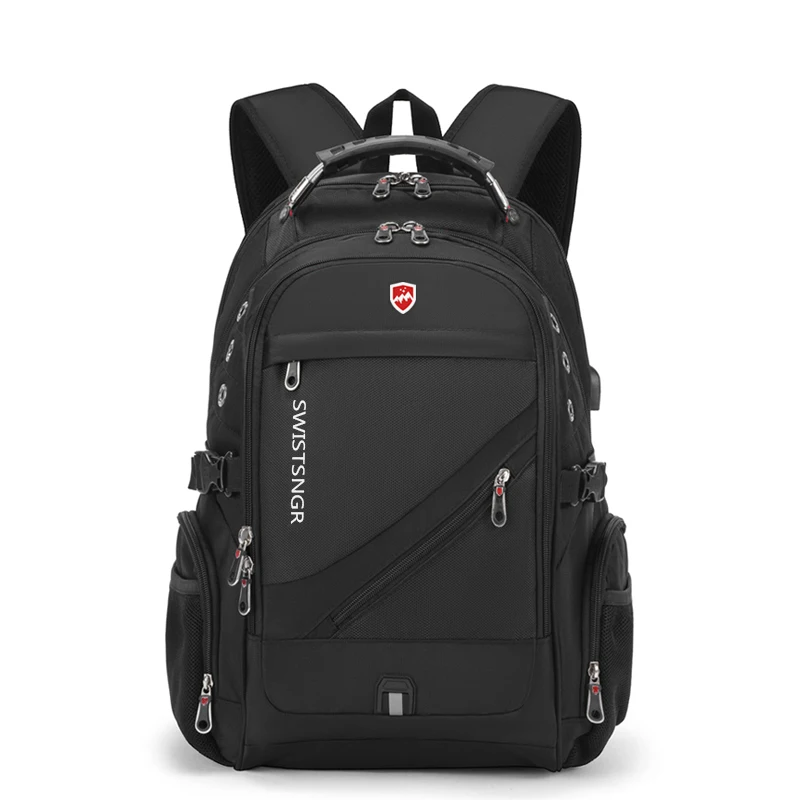 Extra-Large Waterproof Laptop Backpack for Men with USB Charging & Anti-Theft Security 0