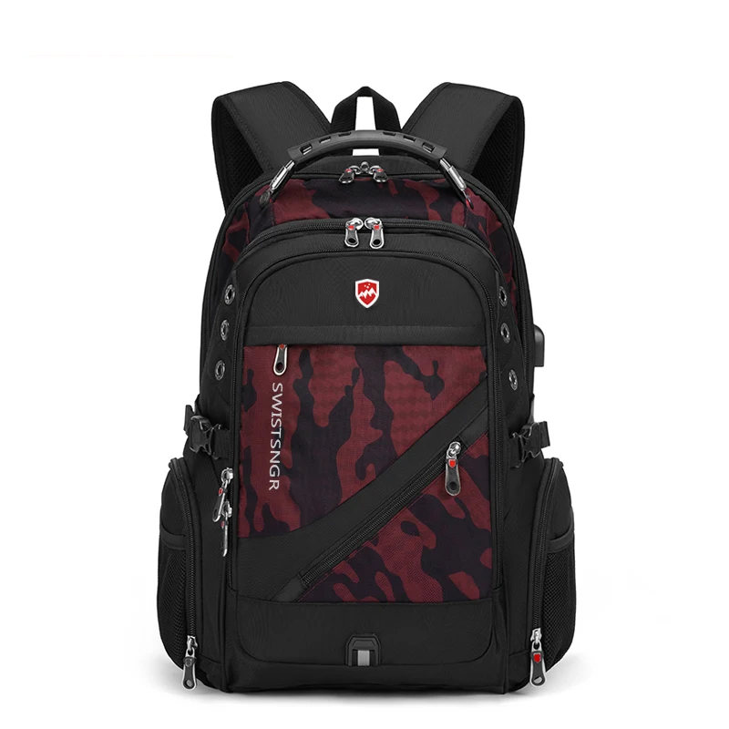 Extra-Large Waterproof Laptop Backpack for Men with USB Charging & Anti-Theft Security 11