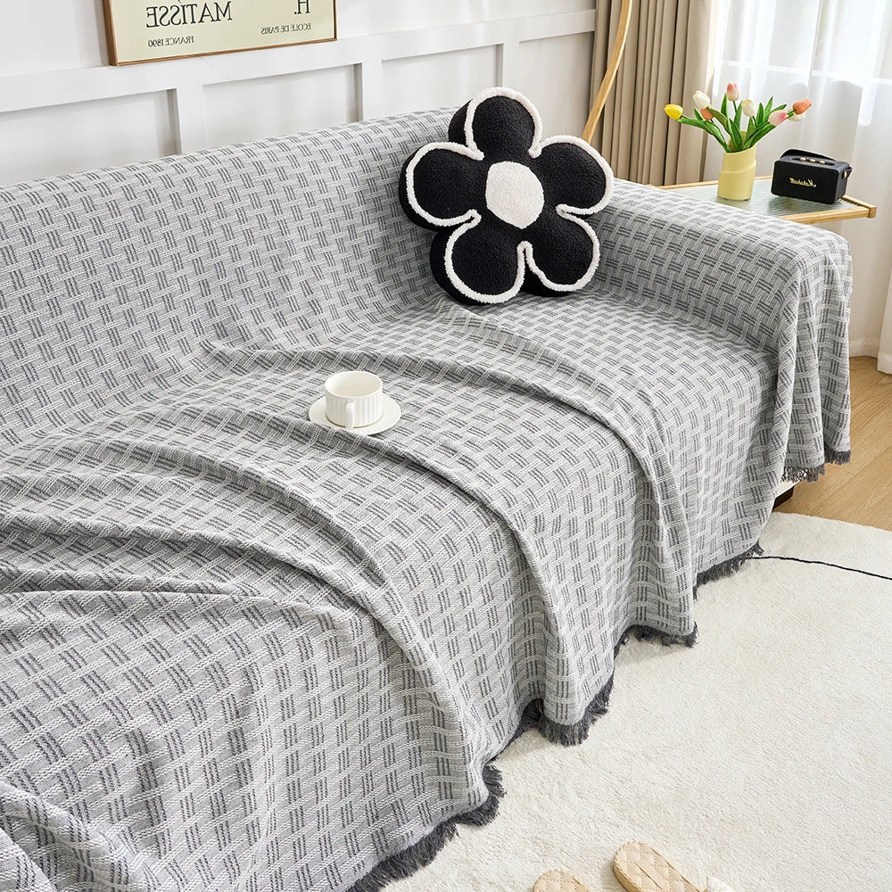 Extra Grote Omkeerbare Bankhoes – Zacht, Wasbaar & Perfect voor Hoge Rugleuningen 9