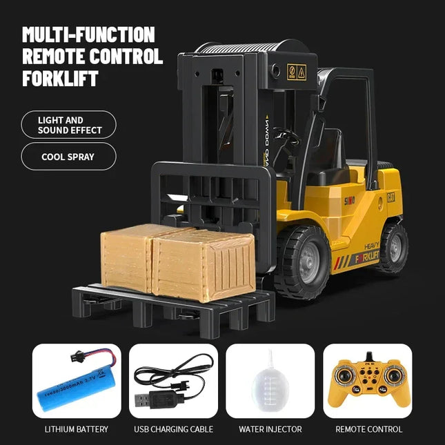 LiftForce RC Forklift – Realistic Remote-Control Construction Toy for Kids