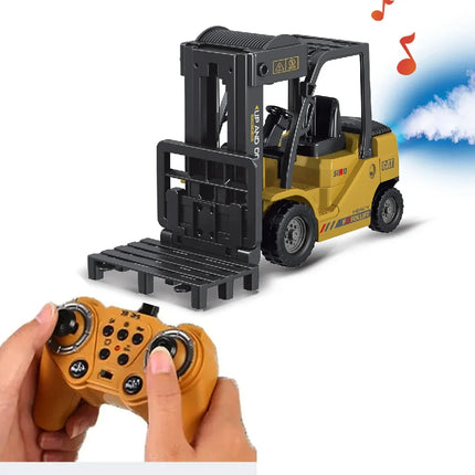 LiftForce RC Forklift – Realistic Remote-Control Construction Toy for Kids