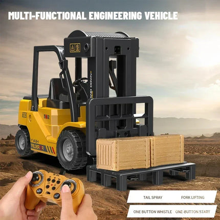 LiftForce RC Forklift – Realistic Remote-Control Construction Toy for Kids
