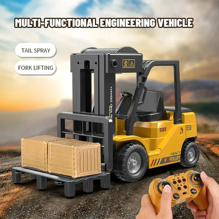 LiftForce RC Forklift – Realistic Remote-Control Construction Toy for Kids