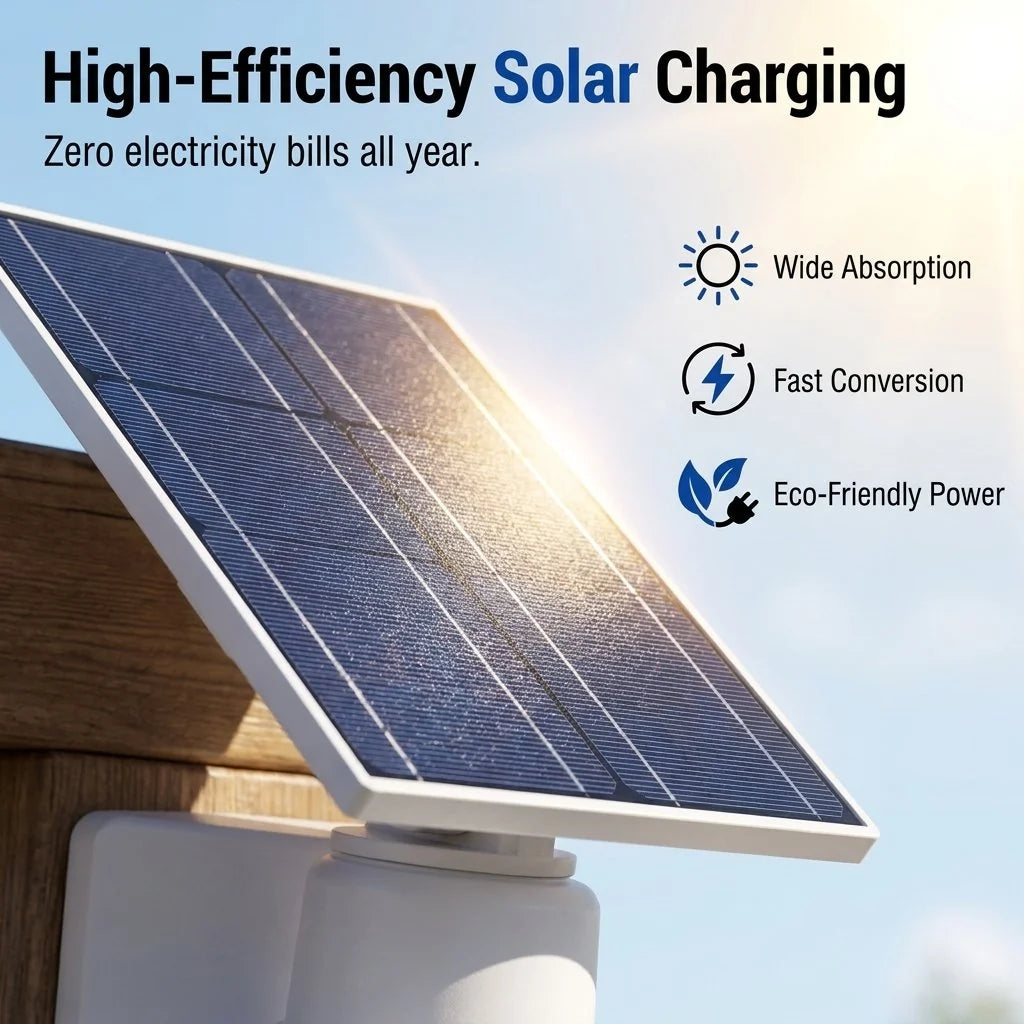 ⏰Final 6 Hours Sale 50% OFF🔥🔥 - Solar-Powered Simulated Surveillance Camera Street Light 4