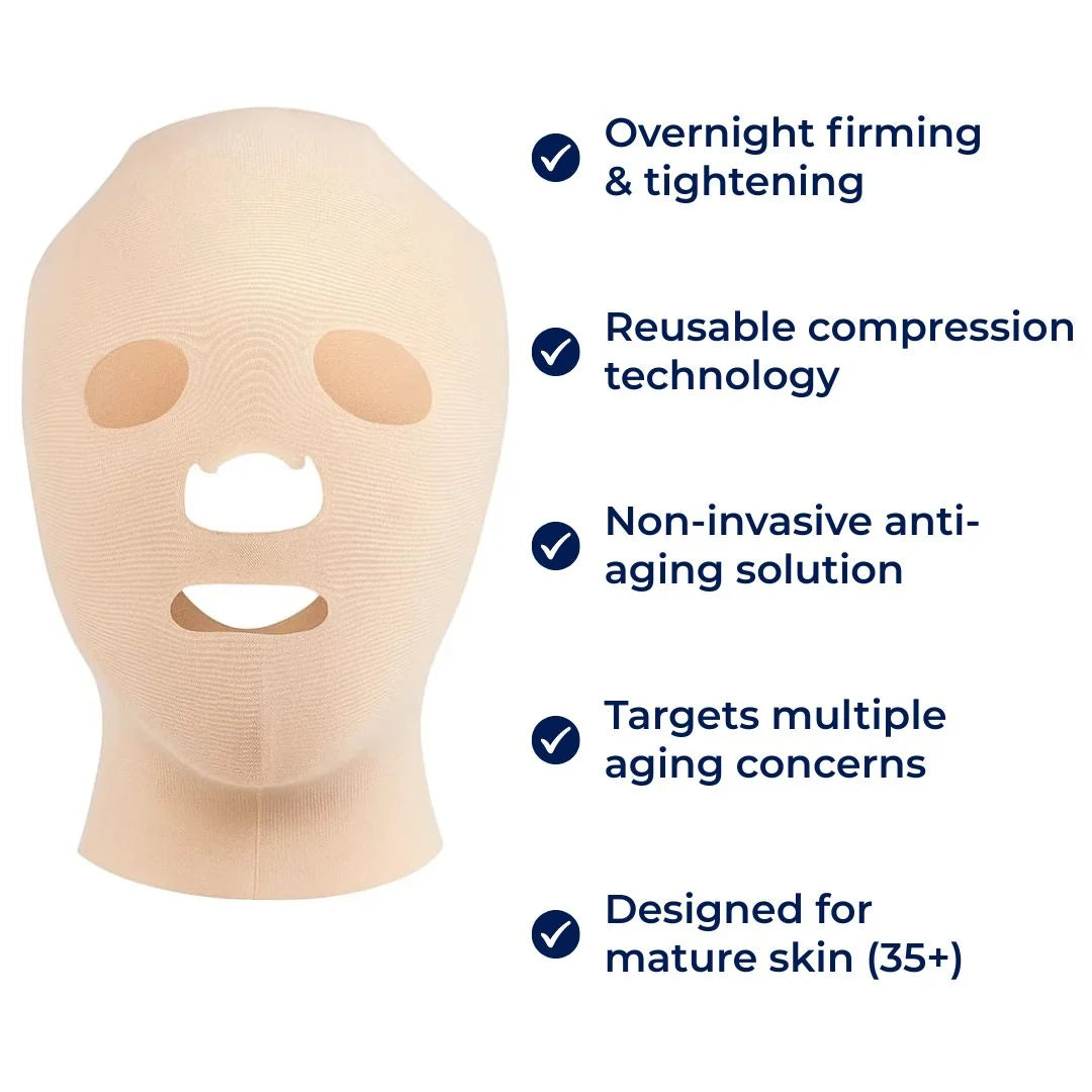 FirmLift | Anti‑Wrinkle Face Lift Mask – Reusable Compression – Soft Ergonomic Fit – Overnight Firming & Tightening for Mature Skin Kalsten 7