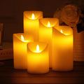 Flameless Block Candles 0