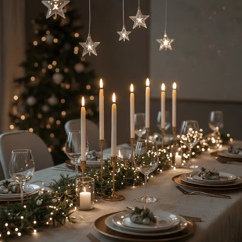 Flameless Chandelier Candles 0