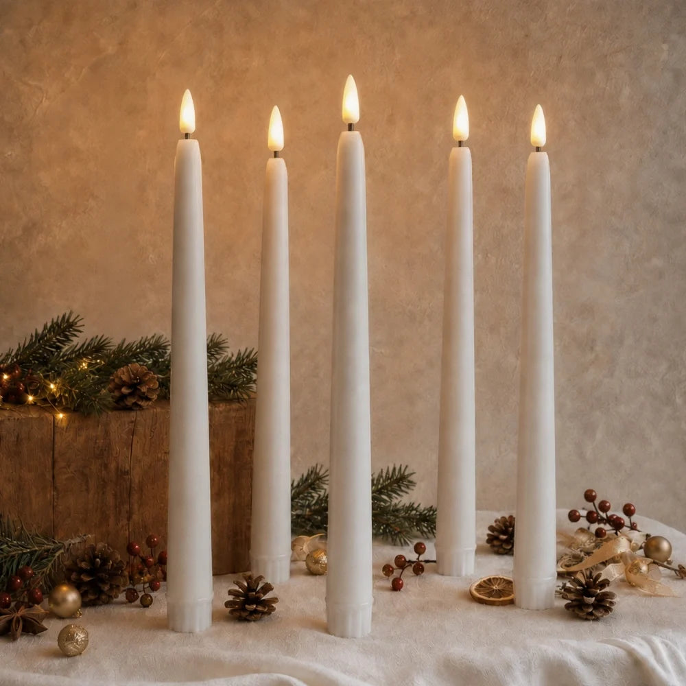 Flameless Chandelier Candles 4