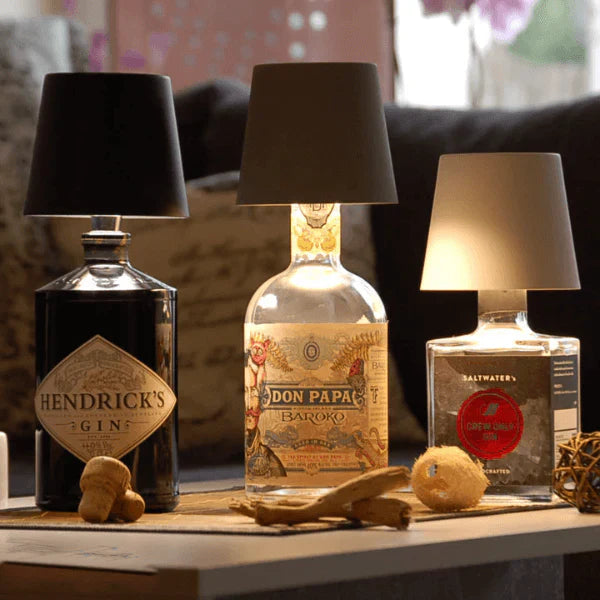 Dulopi GlowBottle – Bærbar LED-flaske Lampe med Farveskiftende lys