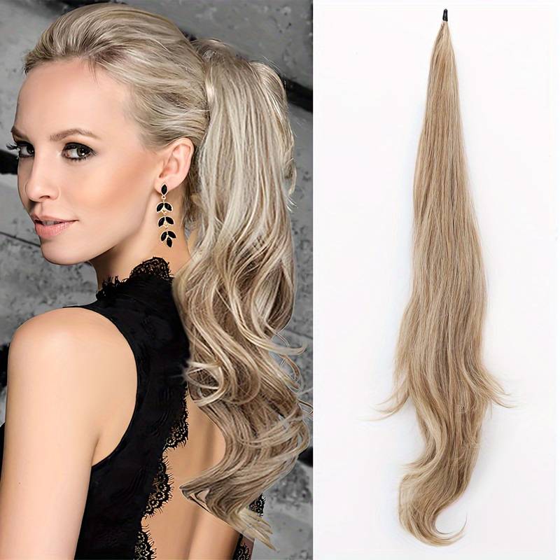 Flexible Wrap-Around Ponytail for Long, Full Hair - Selena 2
