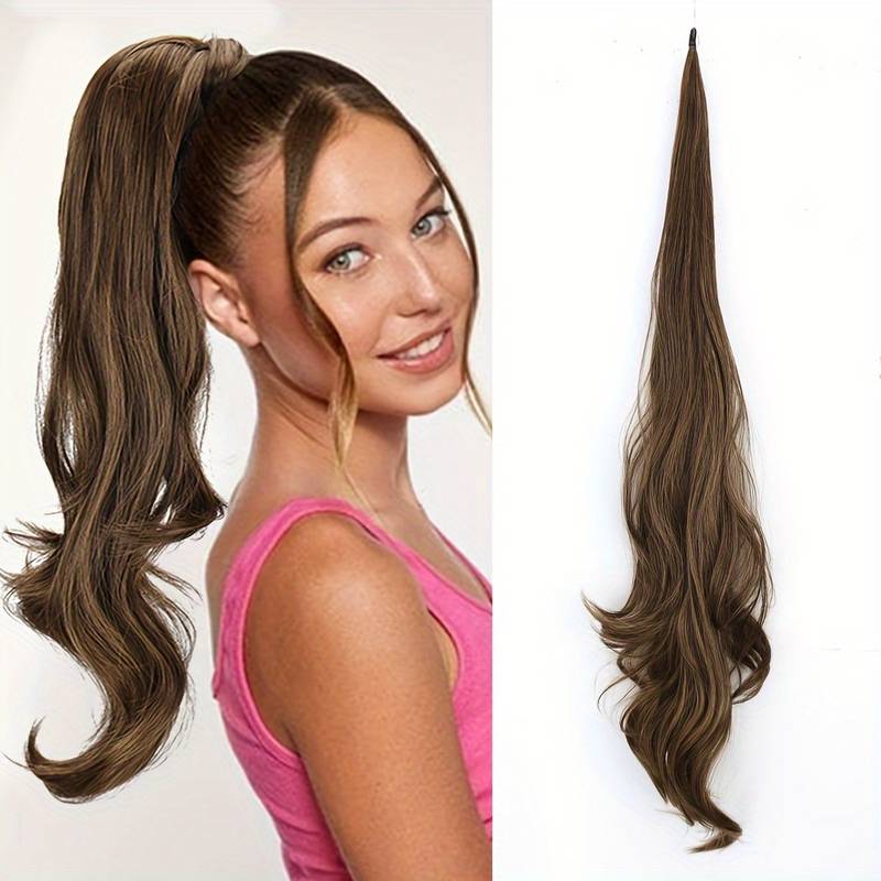 Flexible Wrap-Around Ponytail for Long, Full Hair - Selena 5