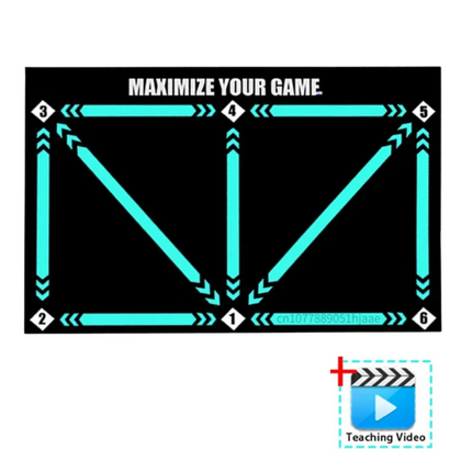 Football Pro Training Mat and Video Training Program 10