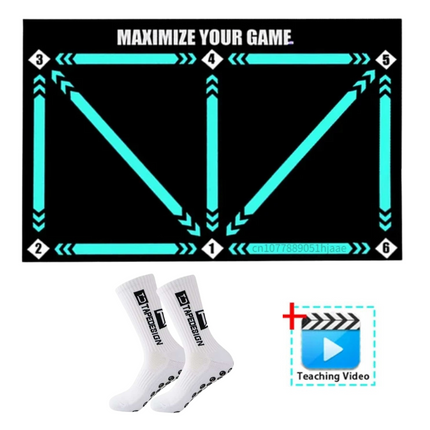 Football Pro Training Mat and Video Training Program 9