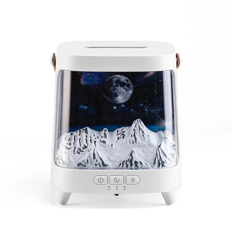 Aroma Diffuser – Gentle Flame Effect, Remote Control & Quiet Operation for Home Ambience
