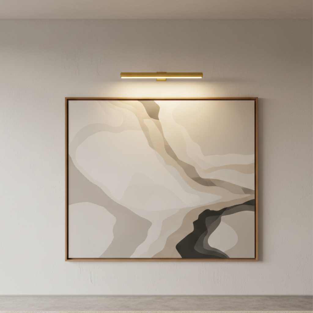 GalleryGlow | Elegant Wireless Wall Light Adjustable LED for Artwork Display 5