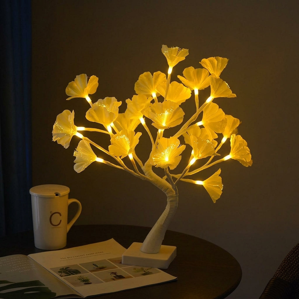 Starfall Lily-boomlamp – Decoratieve LED-bloemenlamp voor elegante ruimtes