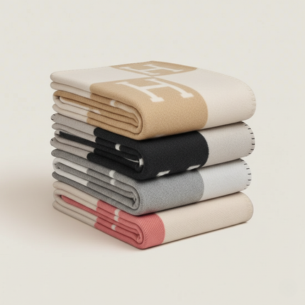 Wool-Cashmere Blanket – Soft Premium Blend with Elegant and Cozy Design