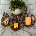 GlimmerDrop™ Candle Holder 0