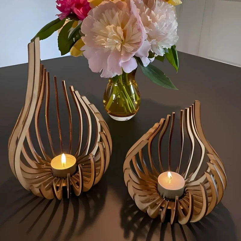 GlimmerDrop™ Candle Holder 1