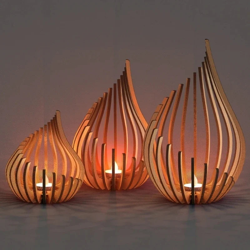 GlimmerDrop™ Candle Holder 3