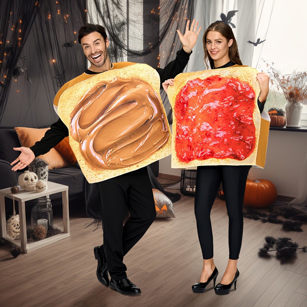 Grappige Halloween Kostuums voor Stellen Pindakaas en Jelly 1
