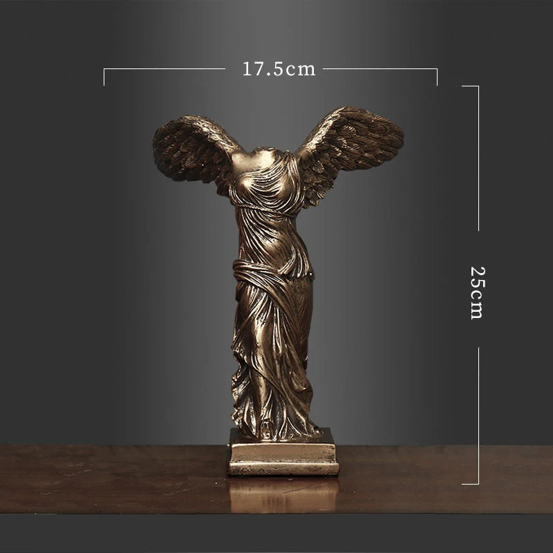 Griechische Statue der Siegesgöttin – Odyssee-Statue als Dekorationsgeschenk 9
