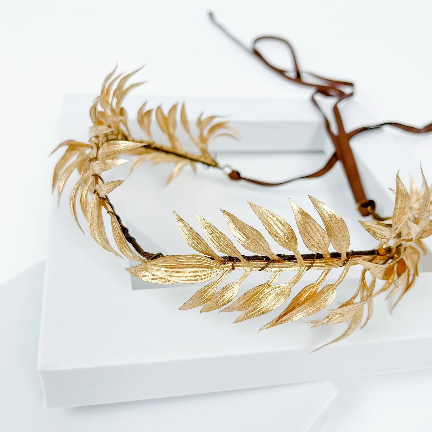 Griechischer Lorbeerkranz-Stirnreif – Odyssey-Haarreif, Karnevalskopfschmuck 4