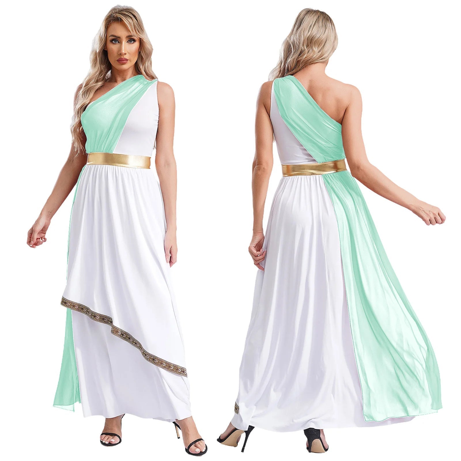 Griechisches Göttinnenkleid für Damen – Circe-Kleid, Karnevalskostüm 6