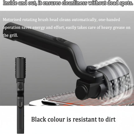 Grill Brush Electric Rechargeable Stainless Steel BBQ Cleaner 2