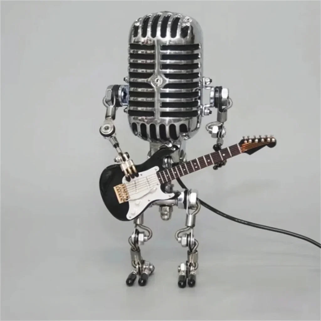 Guitar Themed Table Lamp - StrumBot 0
